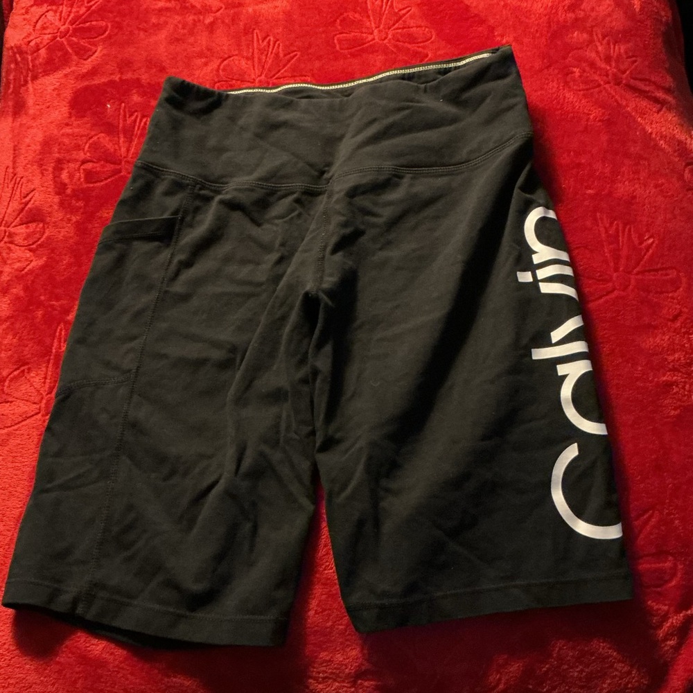 Calvin Klein Black Performance Shorts
